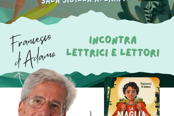 Venerdì 13 marzo ore 16 – Francesco D’Adamo alla Biblioteca delle Oblate