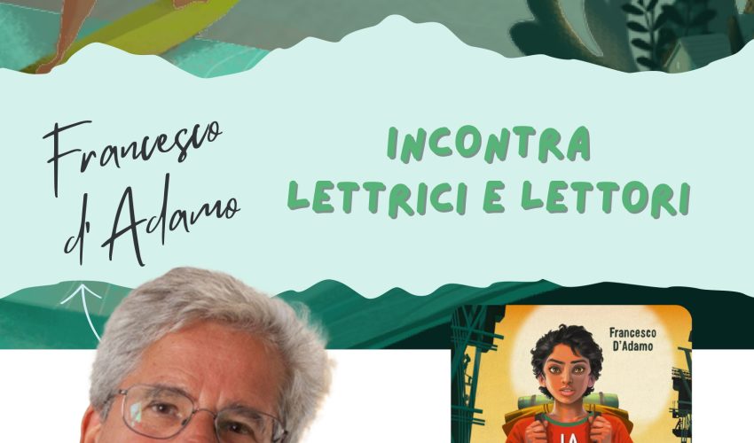 Venerdì 13 marzo ore 16 – Francesco D’Adamo alla Biblioteca delle Oblate